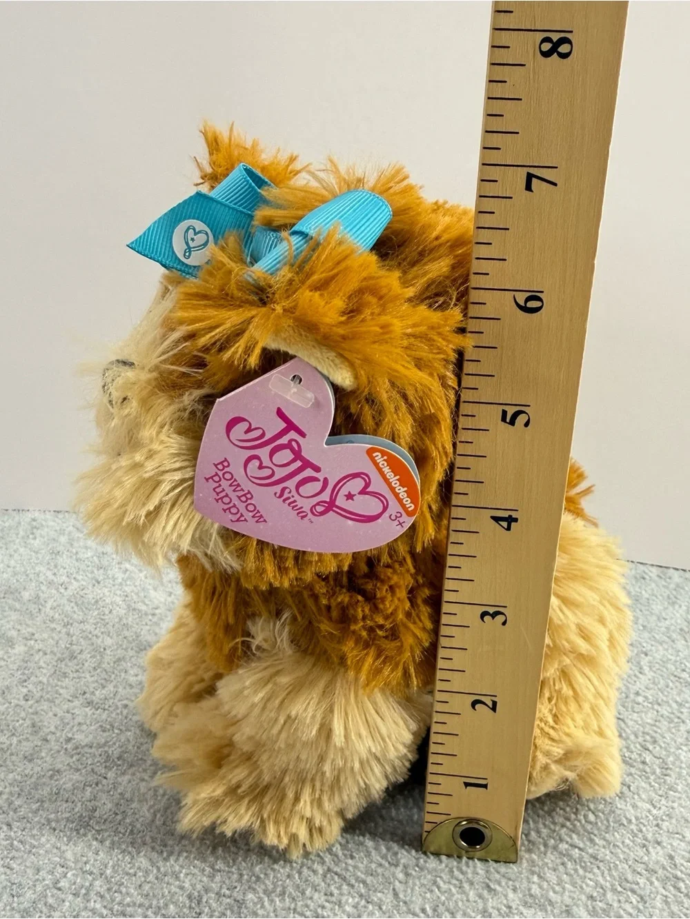Nickelodeon Jojo Plush Siwa Bowbow Puppy Yorkie Tea Cup 2017 Viacom JustPlay NWT